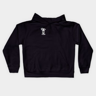 bearded skull Kids Hoodie